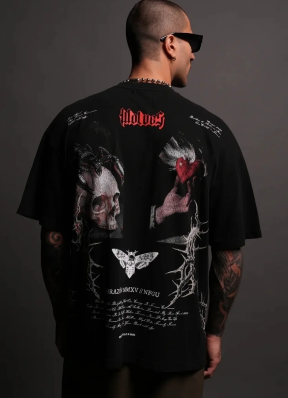 Side by Side Thorn Oversized Tee