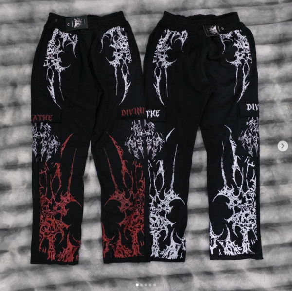 Dark Cargo Sweatpants