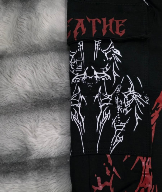 Dark Cargo Sweatpants