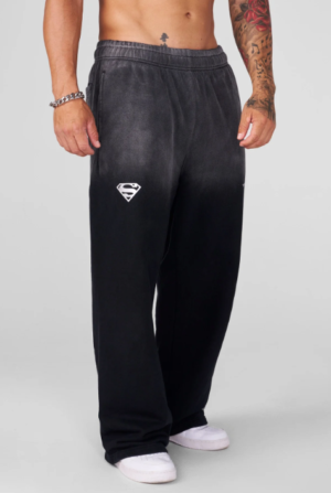 Superman Sweats (Black Wash)