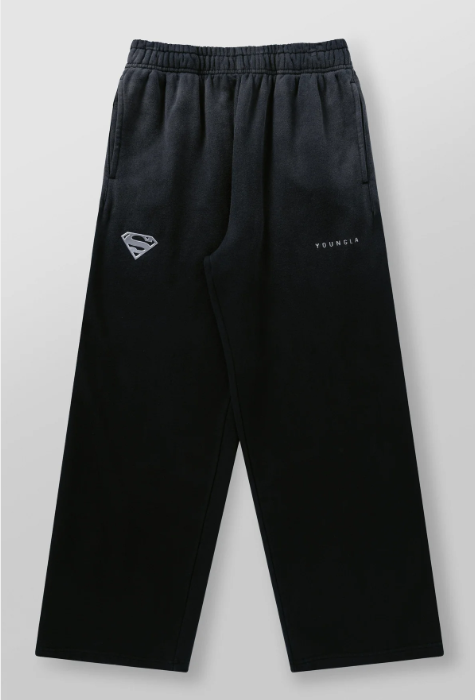 Superman Sweats (Black Wash)