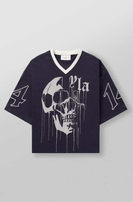 Drippy Skull Jersey (Purple)
