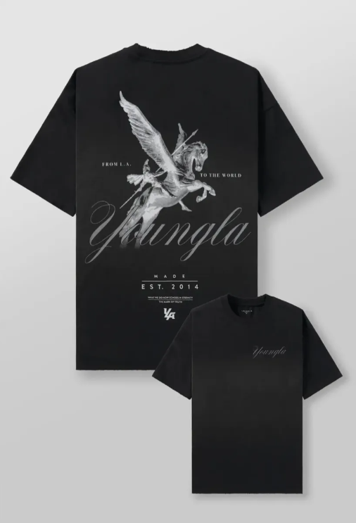 Warrior Tees (Black Wash)