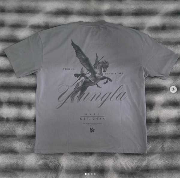 Warrior Tees (Grey Wash)