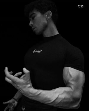 Mock Neck Shortsleeve Compression