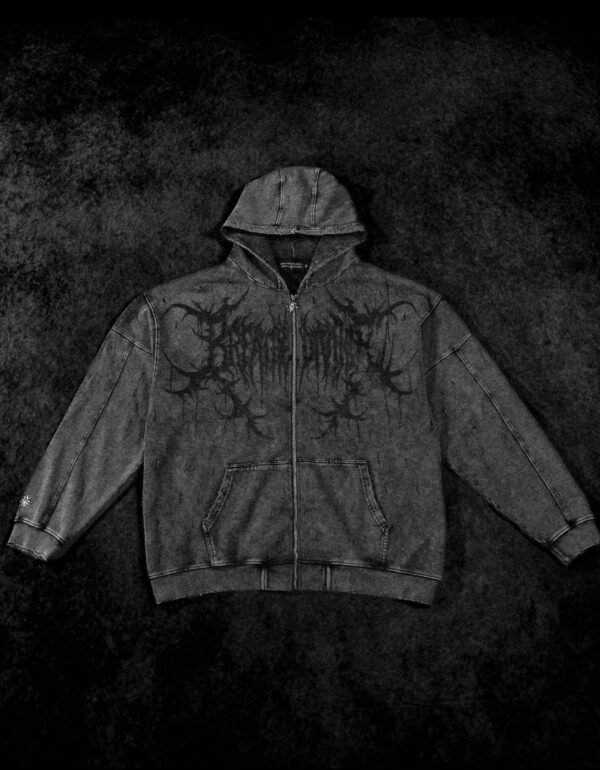 Tarnished Zip Hoodie (Vintage)
