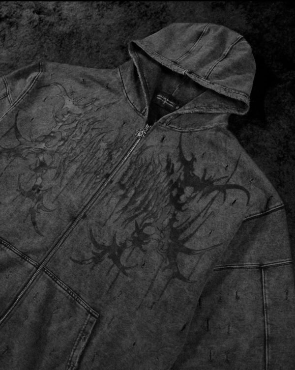 Tarnished Zip Hoodie (Vintage)