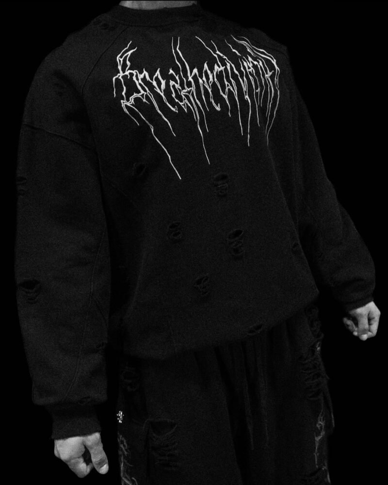 WhatsApp Image 2026-03-25 at 6.18.25 PM Tarnished Oversized Crewneck (Void Black)