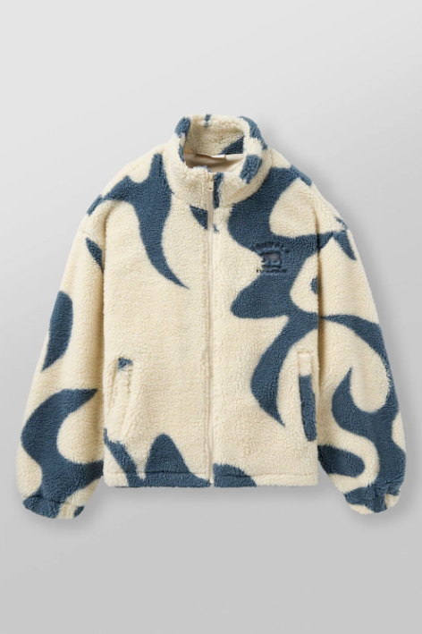 Sherpa Polar Jacket (Steel Blue)