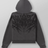 Supersized Chaos Hoodie (Grey Wash)