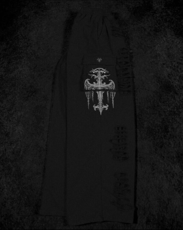 Tarnished Oversized Cargos (Void Black)