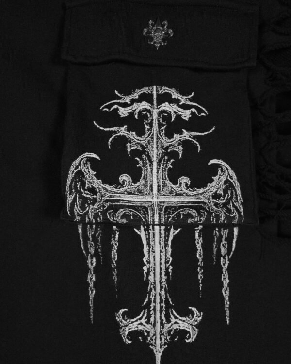 Tarnished Oversized Cargos (Void Black)