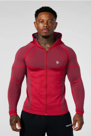 Apex Compression Hoodie (Red)