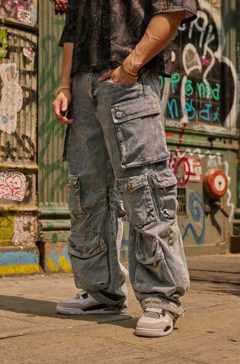 Hella Pocket Jeans (Blue Wash)