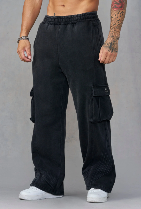 Armored Batman Sweats (Black Wash)