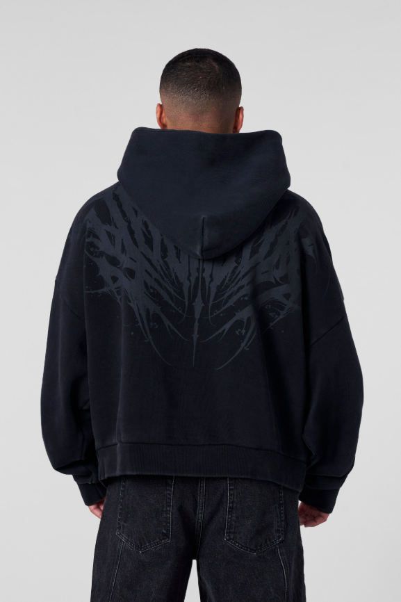Captura de pantalla 2026-04-10 122258 Supersized Chaos Hoodie (Black Wash)