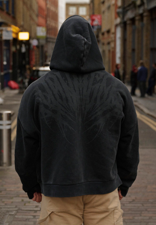 Captura de pantalla 2026-04-10 122349 Supersized Chaos Hoodie (Black Wash)