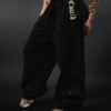 Wide Leg Sweats Black