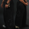 Wide Leg Sweats Black