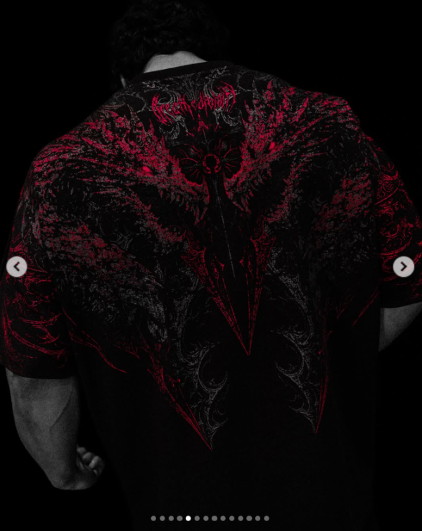 Captura de pantalla 2026-07-04 232254 Blood Wyvern Oversized T-shirt (Nightmare)