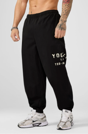 Elevated Pump Cover Joggers (Black)