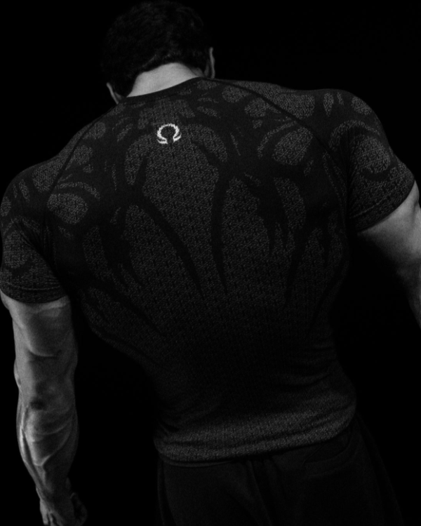 Doom Tech™ Armored shortsleeve Compression [VOID BLACK]