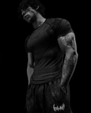 Doom Tech™ Armored shortsleeve Compression [MIDNIGHT]