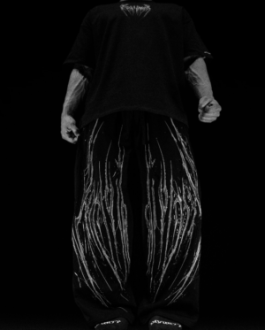 Venom Texture Sweatpants (Void Black)