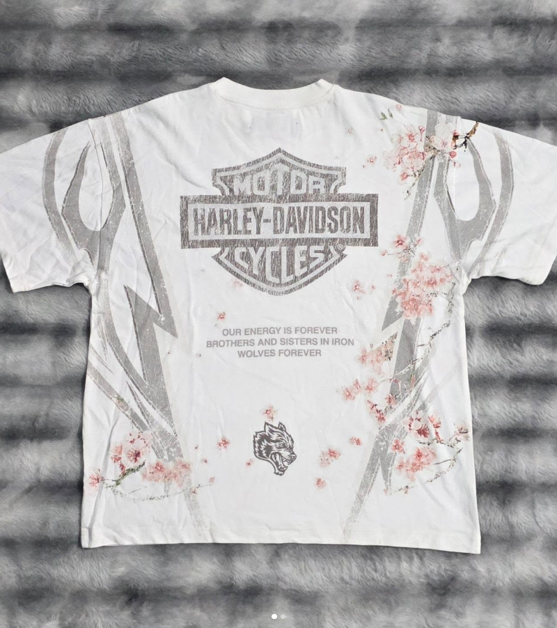 Harley Roses Over