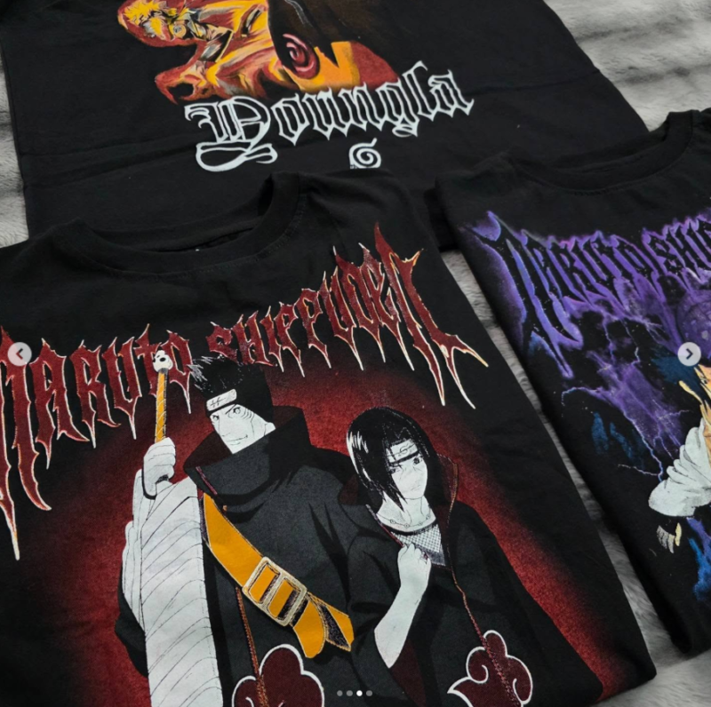 YLA Naruto Over Tees