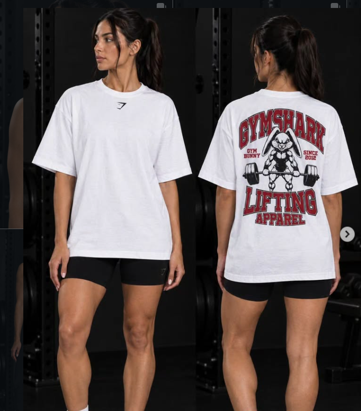 Over Gymshark Bunny